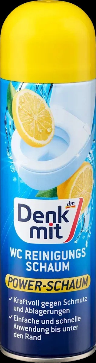 Піна-очисник для унітазу Denkmit WC-Reinigungsschaum Zitrone, 500 мл