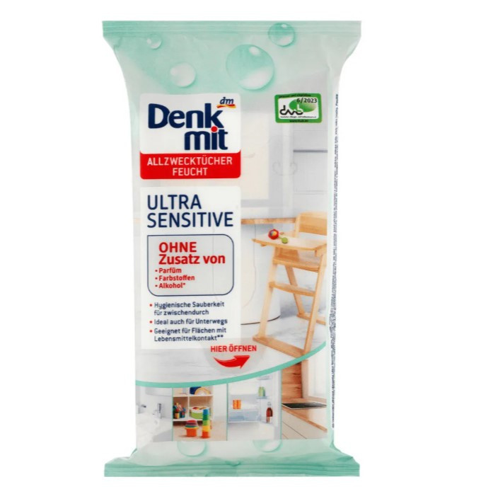 DenkMit Ultra Sensitive салфетки для уборки