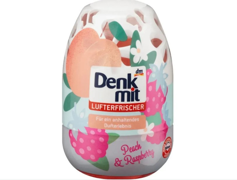 Освежитель воздуха DenkMit Арома-яйцо Peach & Raspberry 150 мл