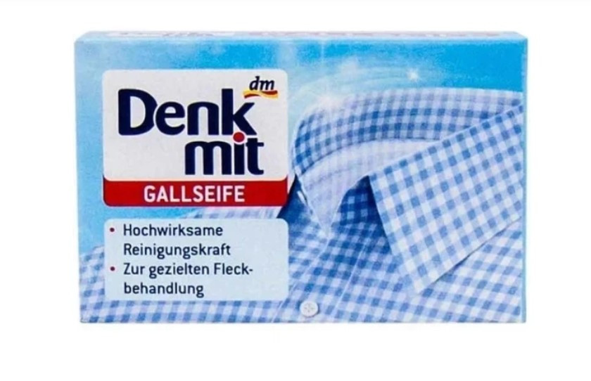 Мыло для удаления пятен Denkmit Gallseife желчное мыло 100 г