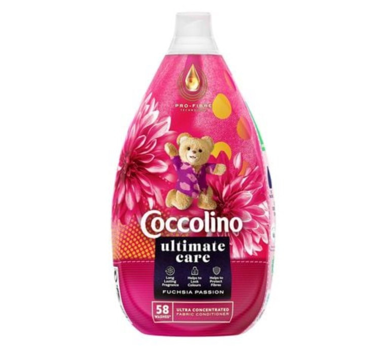Кондиционер для стирки Coccolino Ultimate Care 58 пр.870 мл