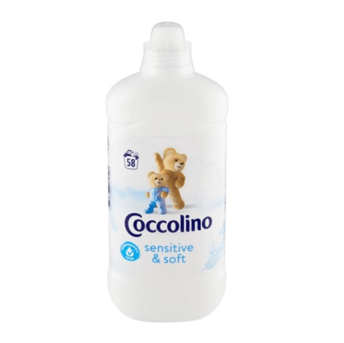Coccolino ополаскиватель 1,45л/58пр. Sensetive and Soft