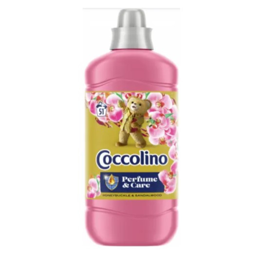 Ополаскиватель для белья Coccolino Honeysuckle & Sandalwood 51 стирка 1275 мл