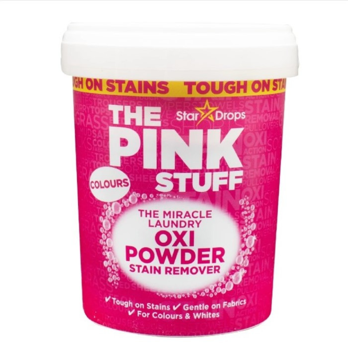 Кислородный пятновыводитель для цветного белья Pink Stuff Oxi 1кг