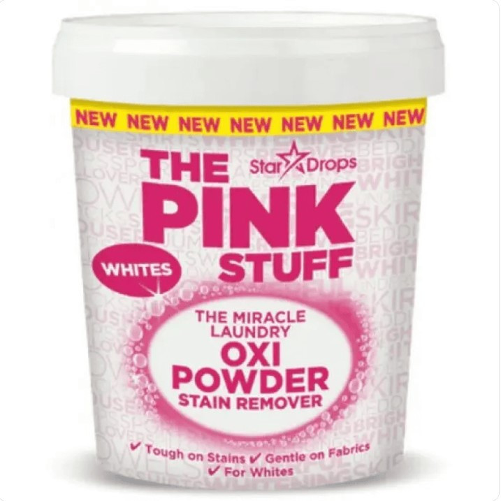 Кислородный порошок для белого Pink Stuff Laundry Oxi Whites 1 кг