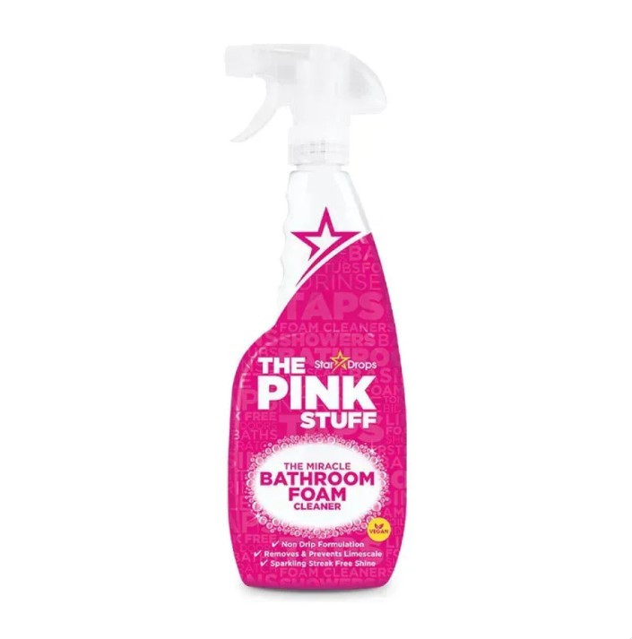 Пена для чистки ванной комнаты The Pink stuff 750 мл