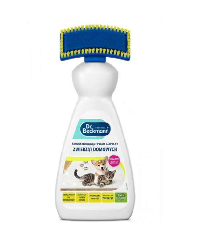 Dr.Beckmann Teppich-PET 650ml для ковров и диванов, нейтрализует запахи