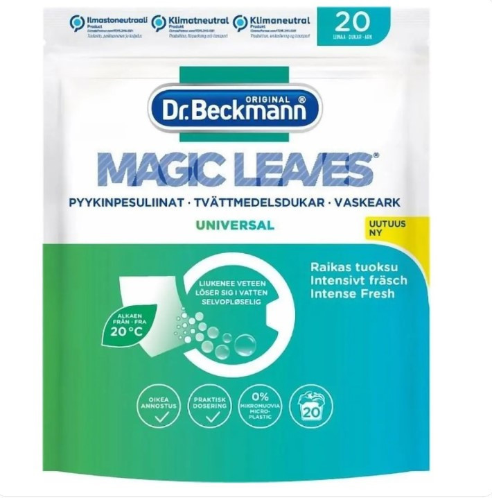Салфетки для стирки универсальные Dr Beckmann 25 шт