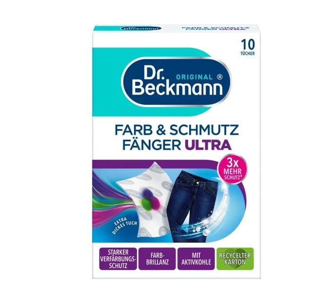 Dr.Beckmann салфетки-антилинька Ultra 10szt