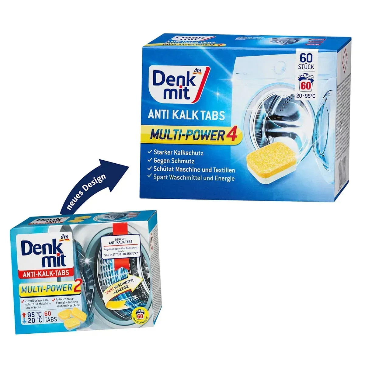 Таблетки от накипи Denkmit Anti-Kalk Tabs 60 шт33