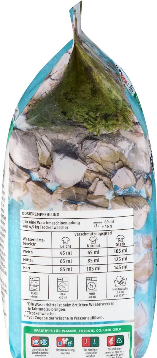 Стиральный порошок для белого белья Denkmit Ощущение свежести, 1.35 кг33