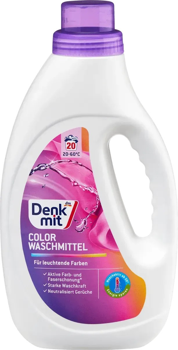 Гель для стирки Denkmit Colorwaschmittel 1,1л.00