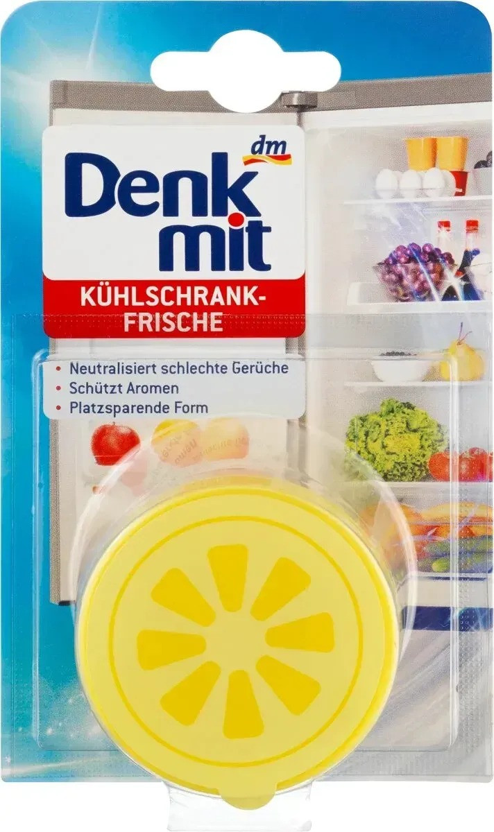 Поглотитель запахов в холодильнике Denkmit Лимон, 40 г00
