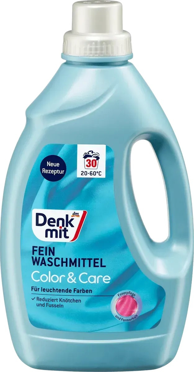 Гель для стирки деликатных и других нежных тканей Denkmit Color & Care 1,5л.00