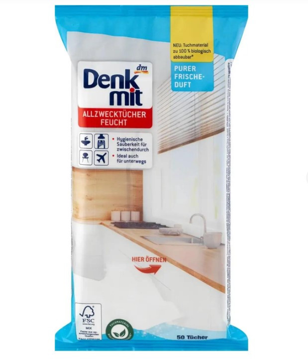 DenkMit Pure Frische Duft салфетки для уборки10